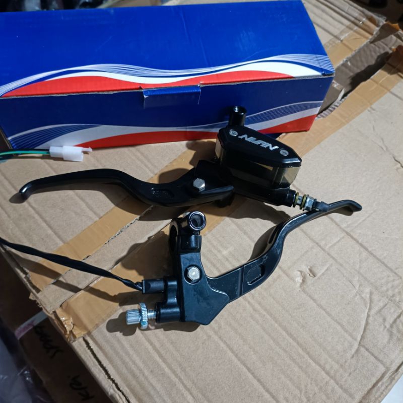 MASTER REM NISSIN IMPORT TABUNG TRANSPARAN + HANDLE KOPLING