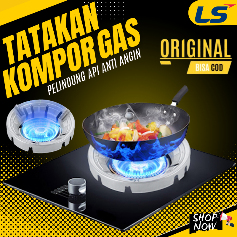 Tatakan Alas Kompor Gas Stainless Penghemat Kompor Gas