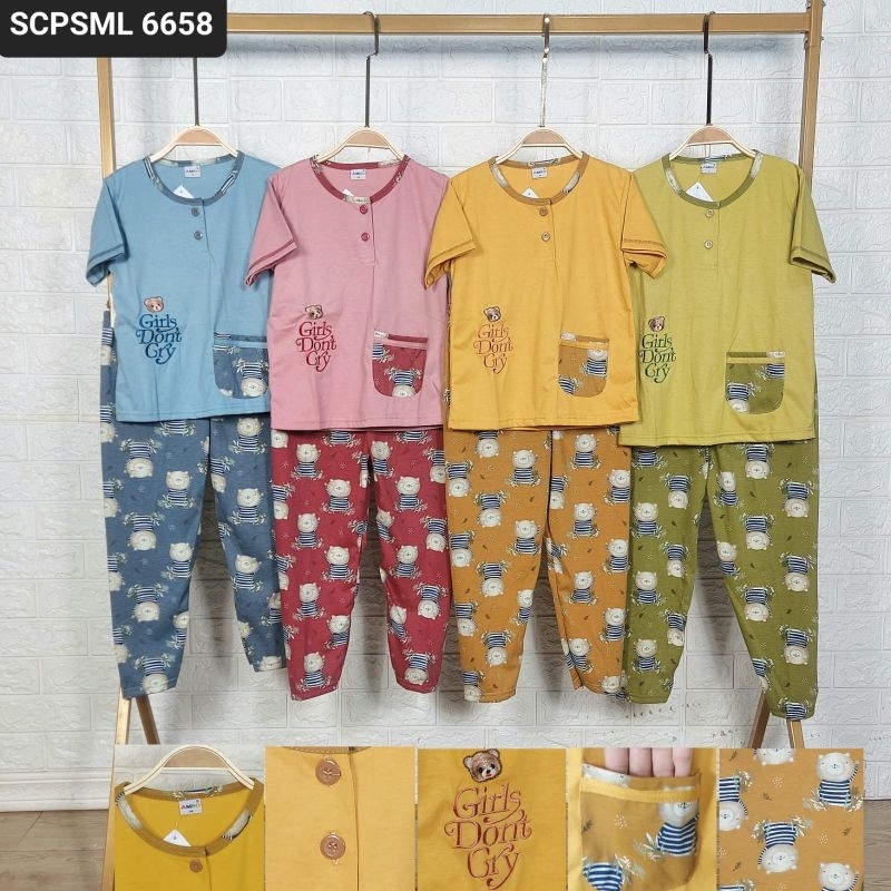 BABYDOLL ANAK AMRO PEREMPUAN / SETELAN SANTAI ANAK PEREMPUAN