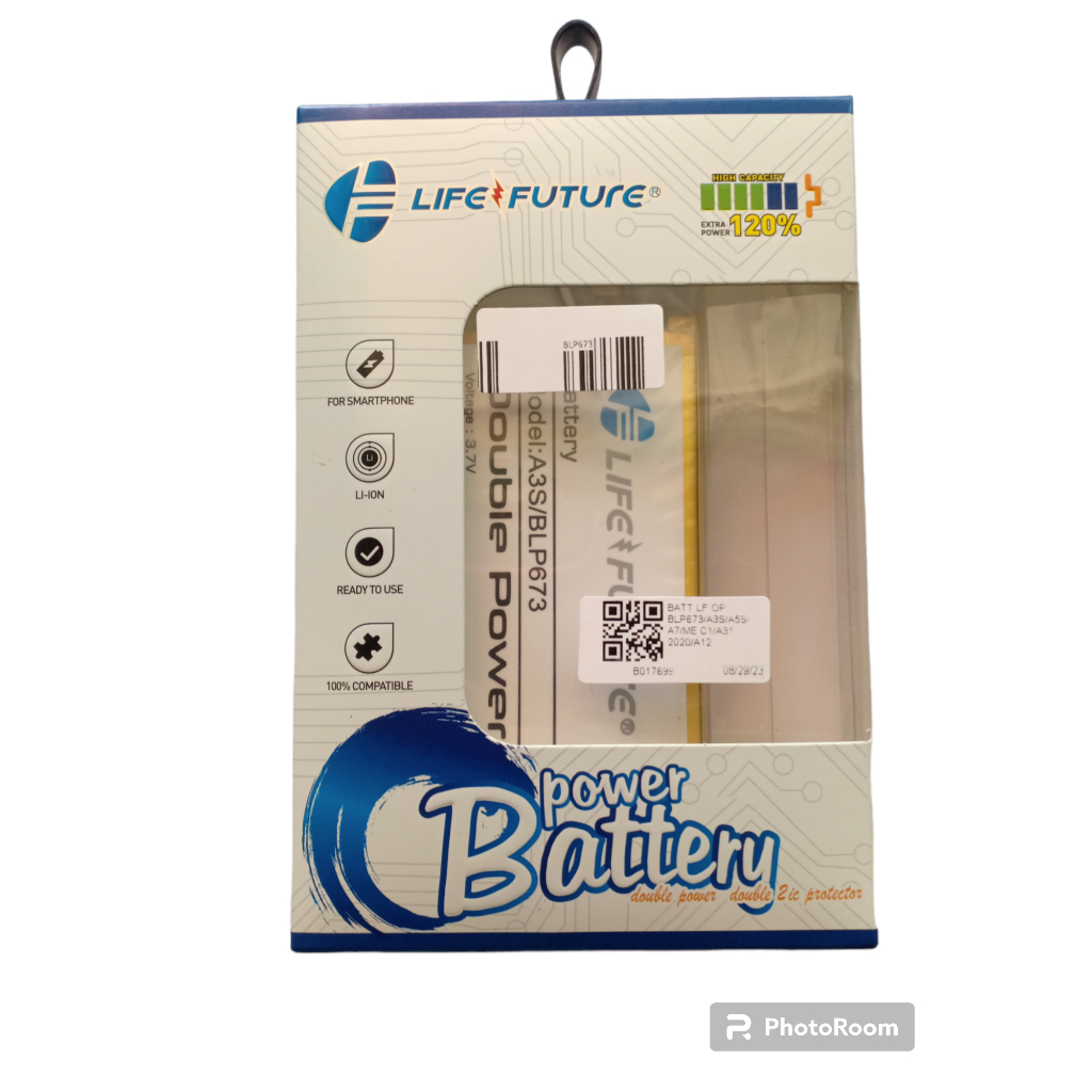 Baterai Life Future Oppo A3S A5S A7 A11K A12 A31 2020 BLP673