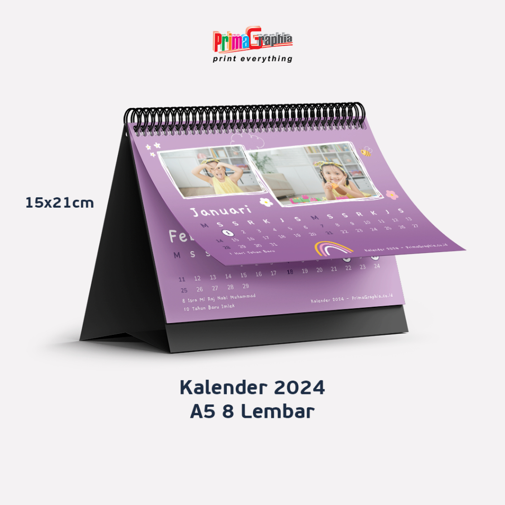 

Kalender Meja A5 16 halaman