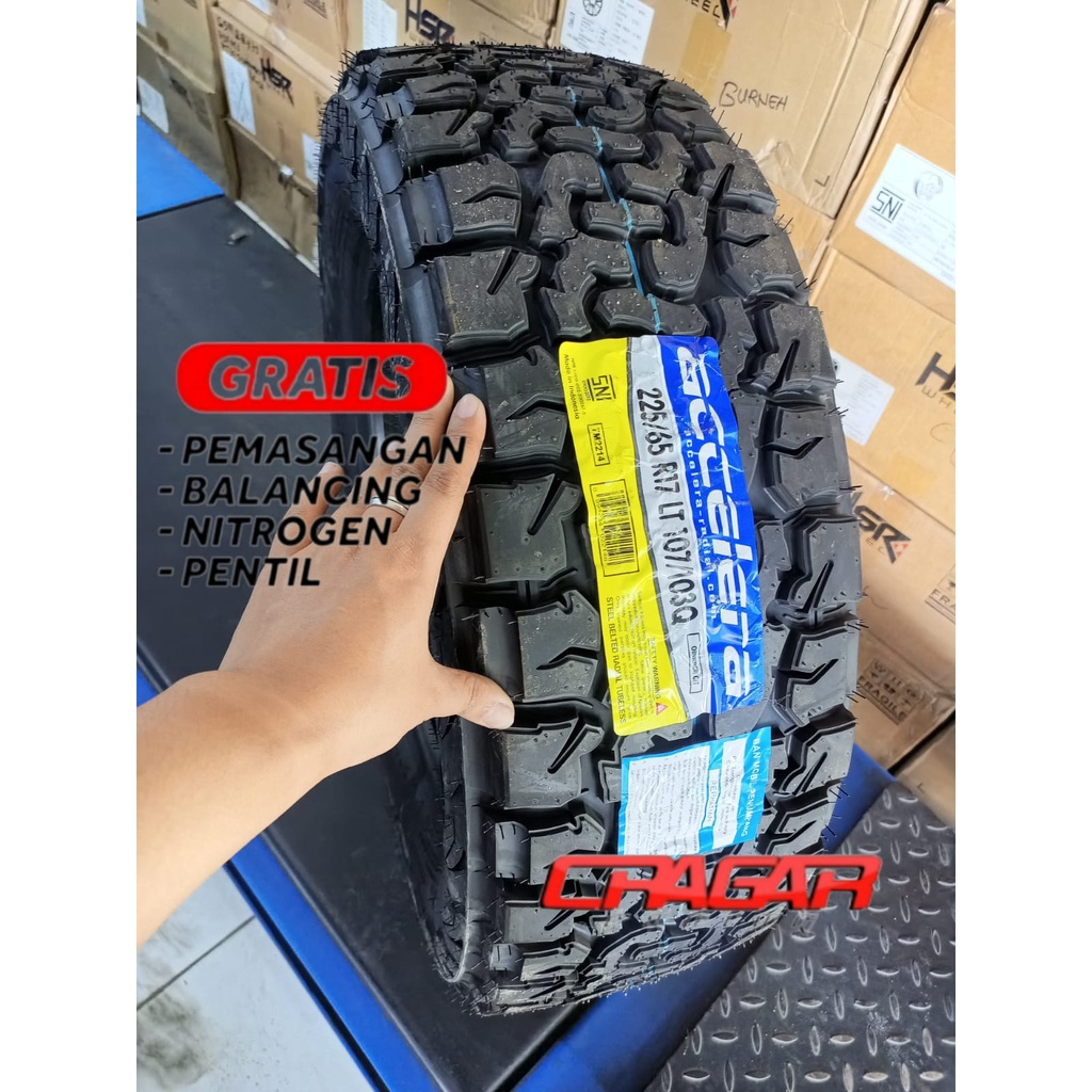 ACCELERA OMIKRON C/T JUAL BAN MOBIL RING 17 225 65 R17 - BAN MOBIL SEMI OFFROAD