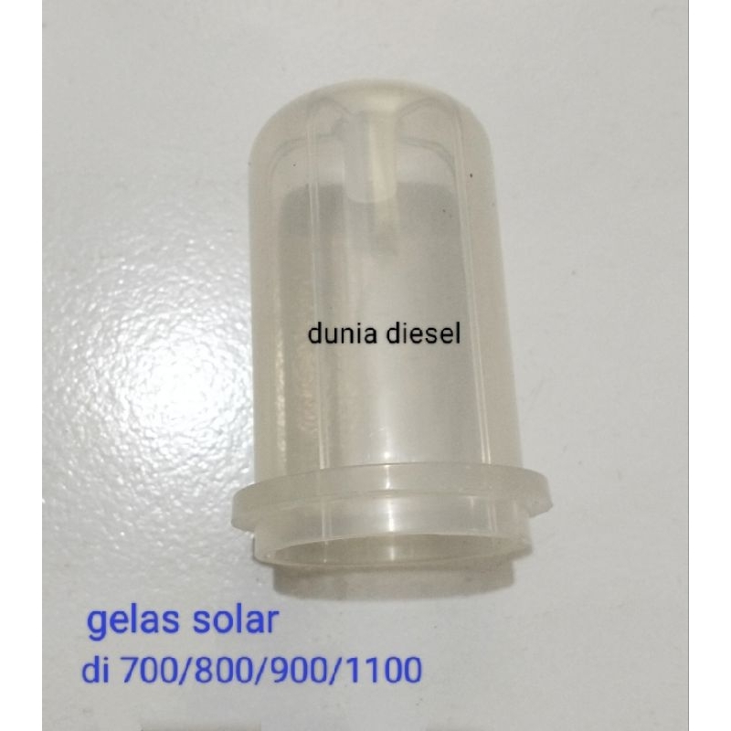 gelas solar di700 di800 di 900 di1100 cap fuel filter ASLI mesin diesel DIAMOND