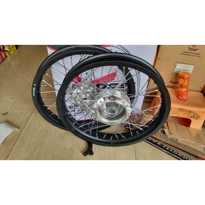 Velg jari2 supra fit new,fit x,Revo lama lebar UK 185/215x17