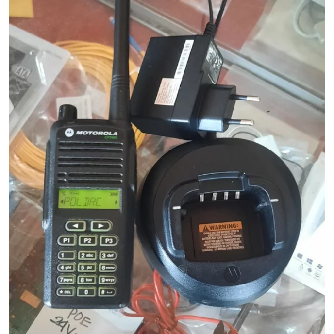 HT MOTOROLA CP1660 VHF BEKAS MULUS