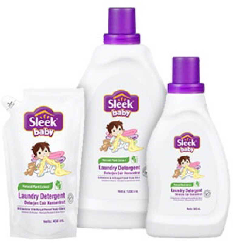 deterjen baju bayi Sleek Detergent refill