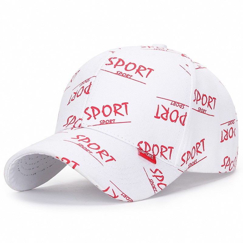 Topi Sport Pria Baseball - HitamPutih