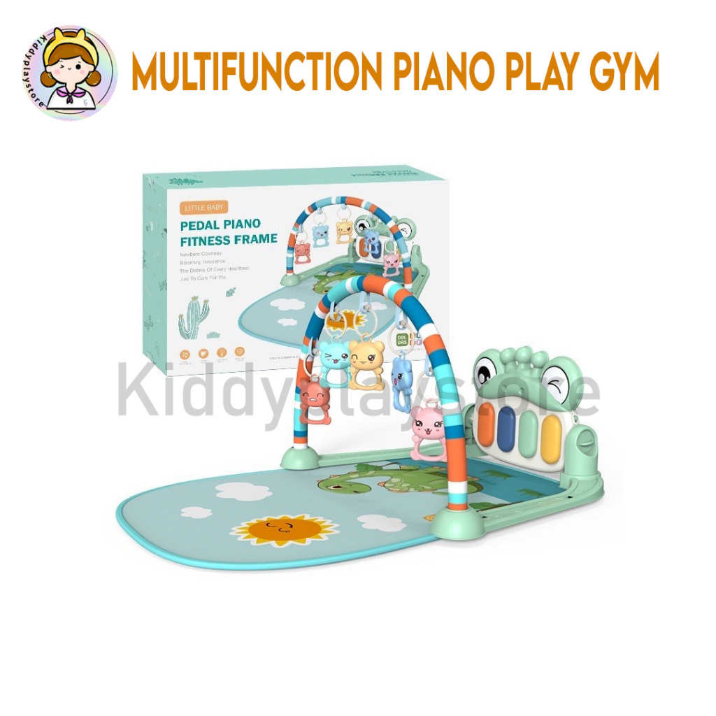 Baby Multifunction Piano Play Gym / Pedal Piano Fitness Frame Mainan Bayi