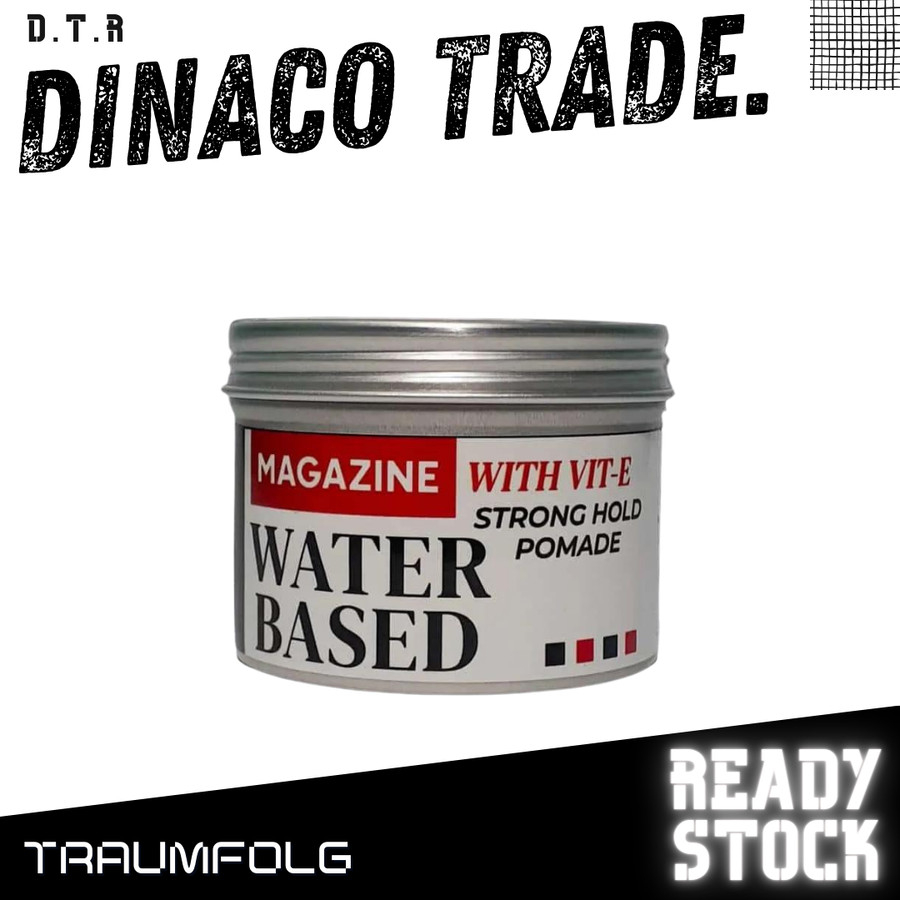 Traumfolg Magazine Water Based Waterbased Pomade