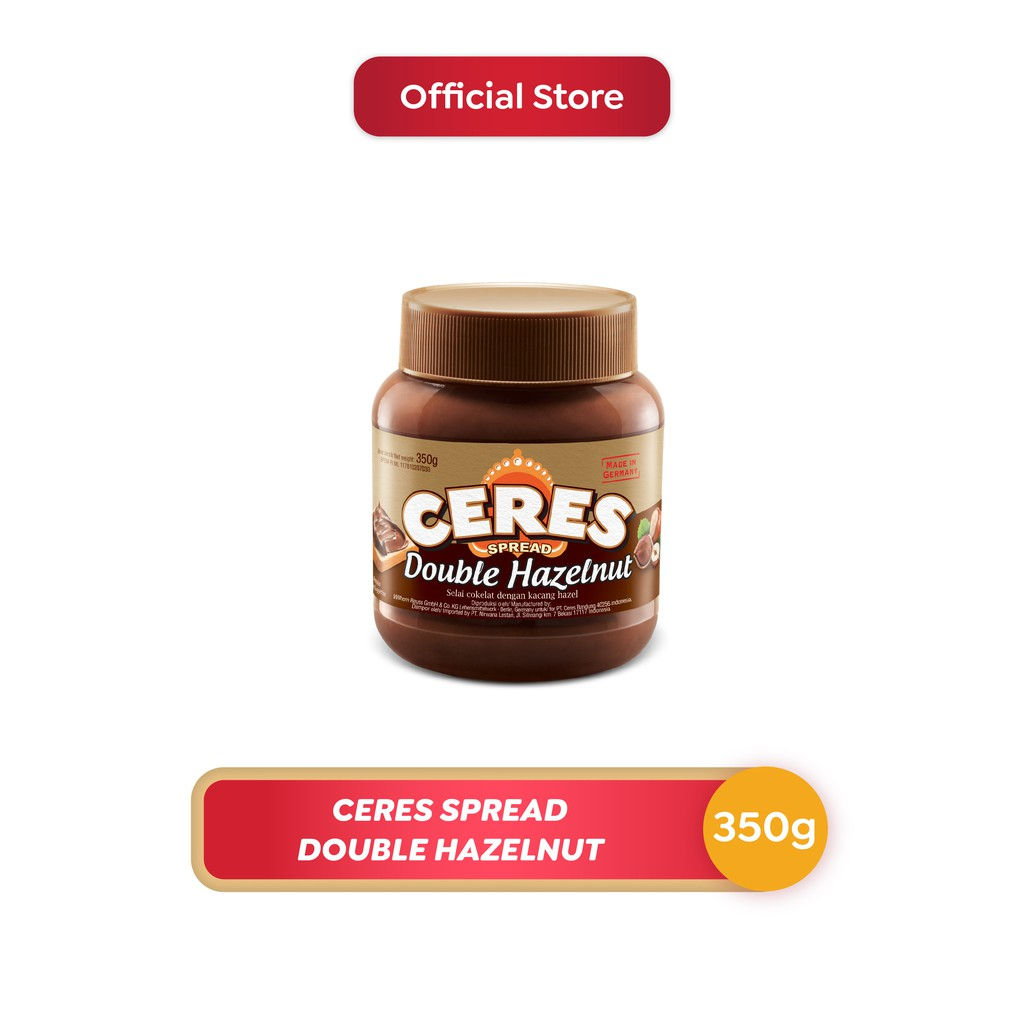 

Ceres Spread Double Hazelnut 350 gr