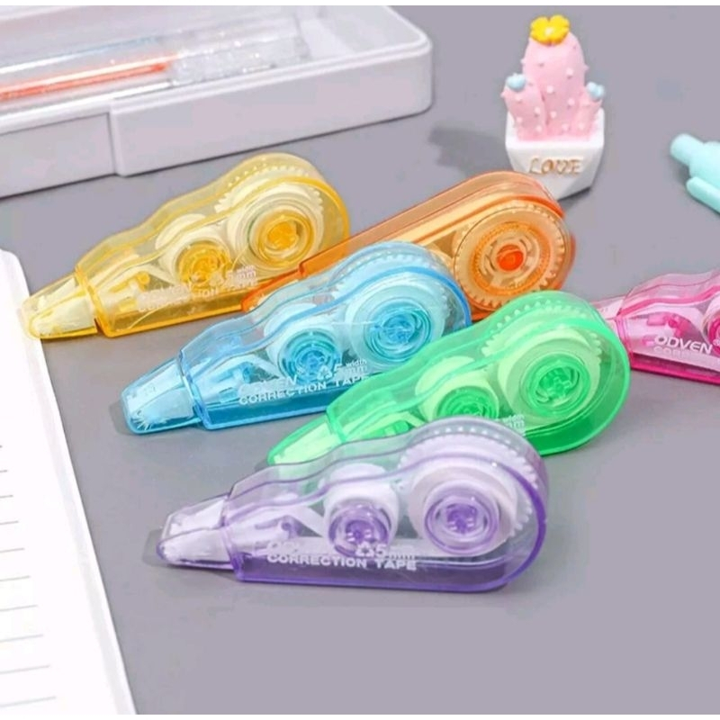 

Correction Tape/tip ex 8048 Pastel (Isi 6 Pcs)