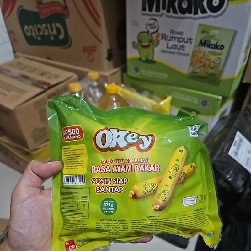 Okey Sosis Sapi Siap Makan 375 gr
