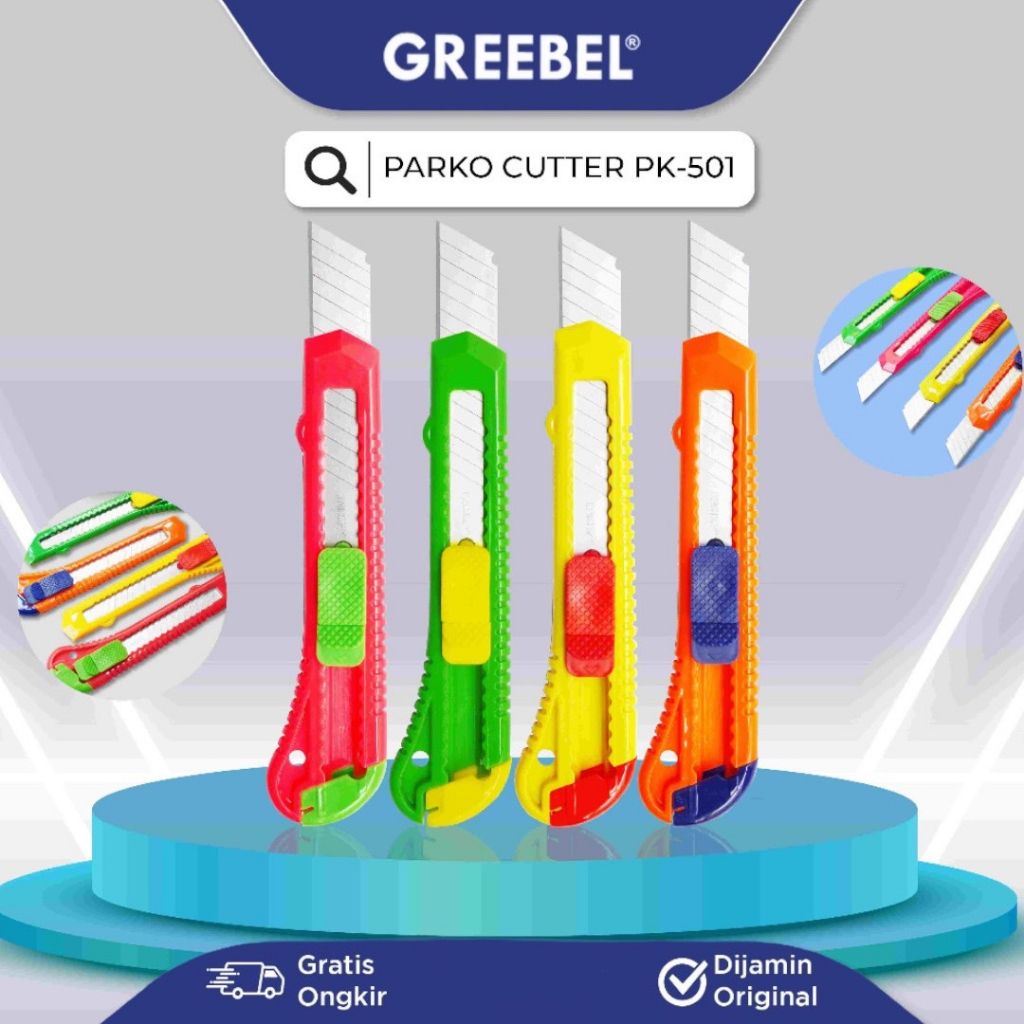 

Greebel Parko Cutter Besar PK-501 | Pisau Pemotong Kertas