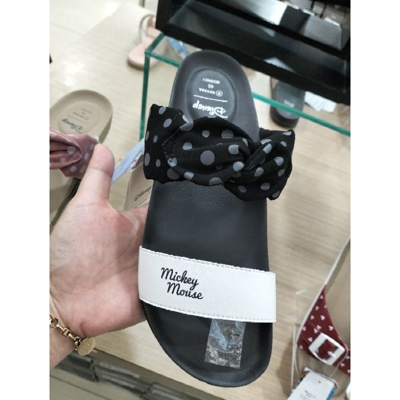 Disney X Nevada Mickey Sandal Slop Flat Wanita Orginal