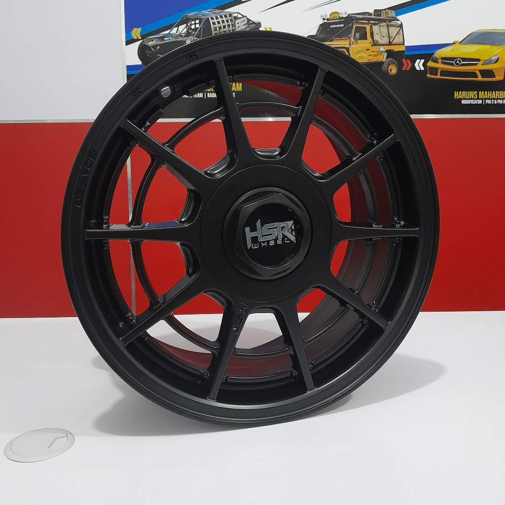 velg mobil ring 15 hsr terbaru type boafeo lebar 6,5 offset 42 mobil luxio camry delica cronos warna