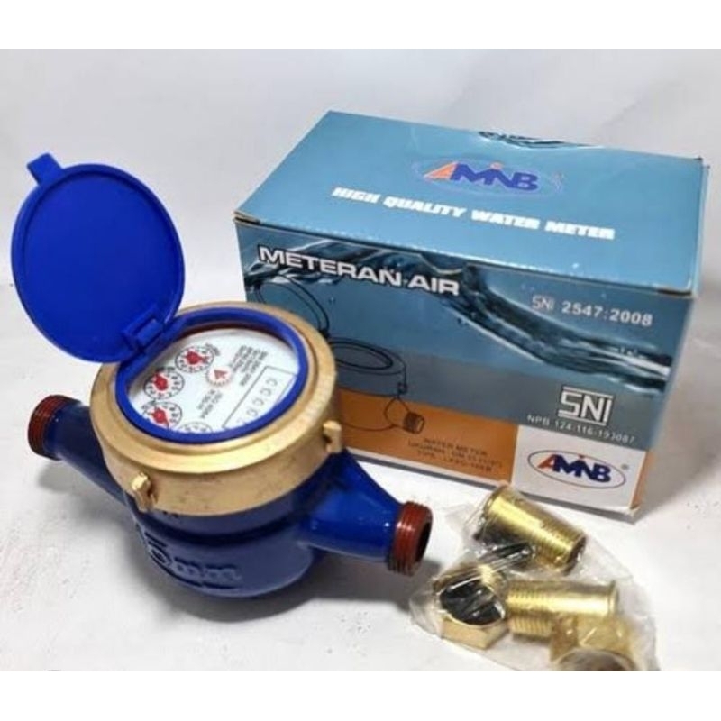 meteran air / water meter besi AMNB / IMD