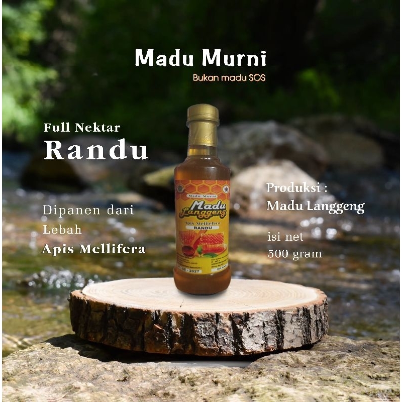 

MADU ASLI MURNI NEKTAR RANDU 500 GRAM