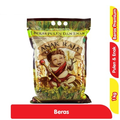 

Beras Premium Cap Anak Raja Pulen Enak Kemasan 1 Kg