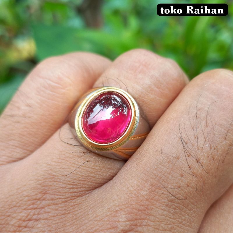 CINCIN BATU MERAH SIAM ASLI BANGKOK SUPER KEREN