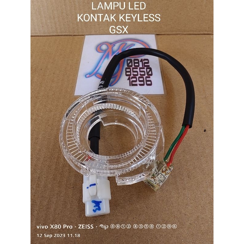 lampu led kontak keyless suzuki GSX BANDIT 150 Original asli