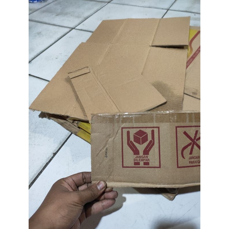 

tambahan packing kardus/dobel kemasan kardus packing