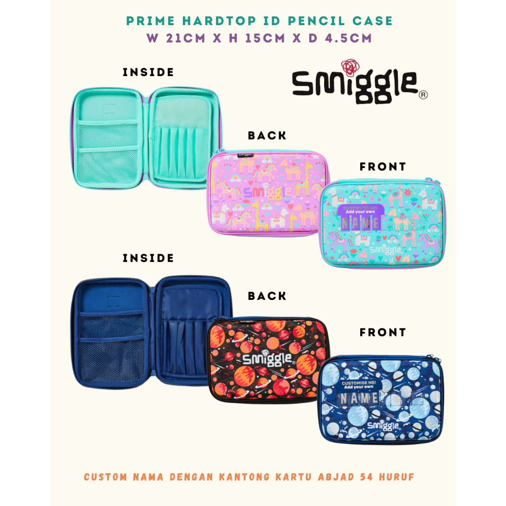 

SMIGGLE Prime Hardtop Id Pencil Case