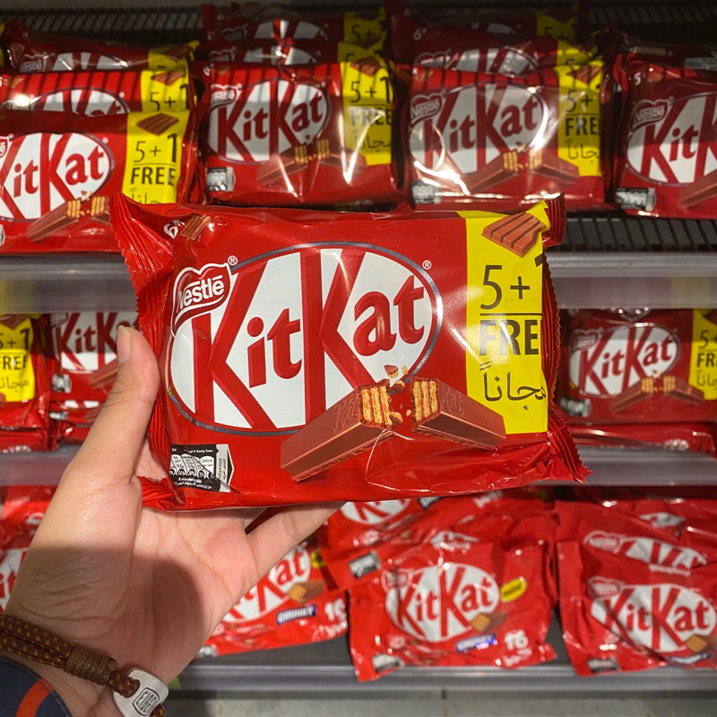 

KITKAT 4 FINGERS CHOCOLATE PACK 5 PCS