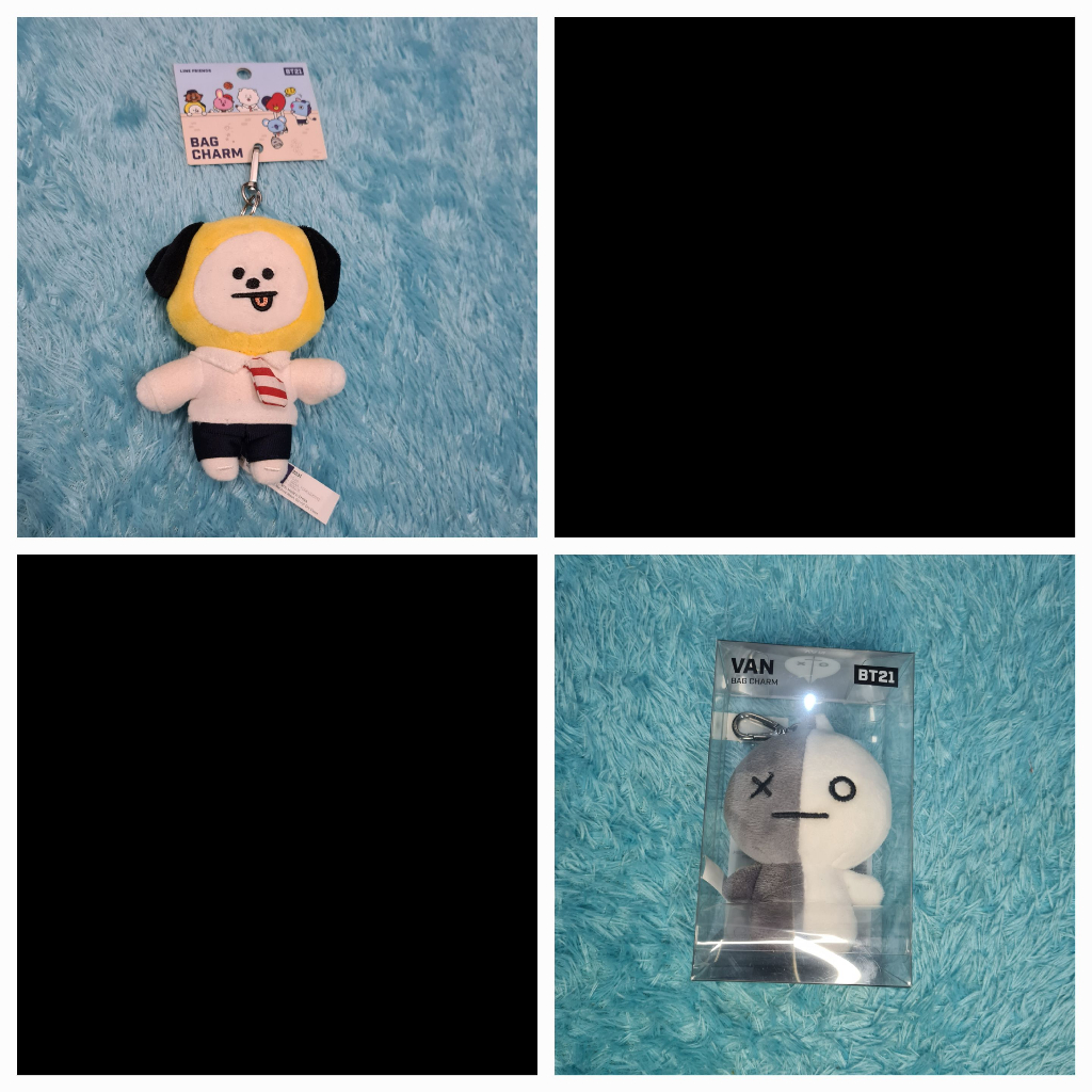 Bag Charm Gantungan Tas Boneka BT21 BTS Official Merchandise