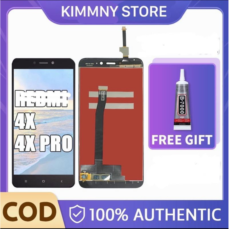 LCD TOUCHSCREEN FULLSET XIAOMI REDMI 4X ORIGINAL BERGARANSI
