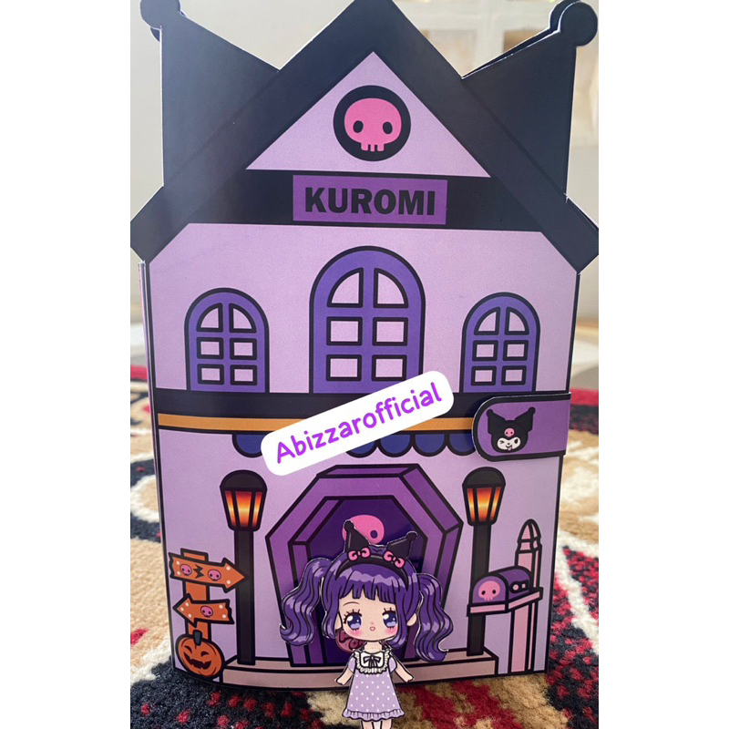 KUROMI HOUSE QUIET BOOK BONGKAR PASANG SENDIRI