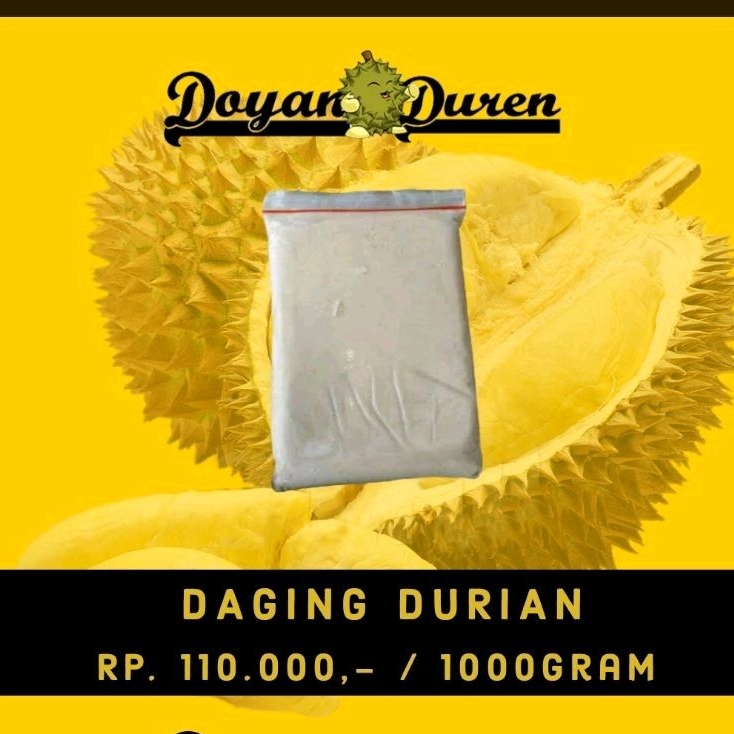 

daging durian tanpa biji