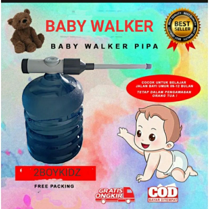 PUSH WALKER PIPA PARALON GALON / BABY WALKER PIPA PARALON GALON / ALAT BANTU JALAN BAYI TERMURAH