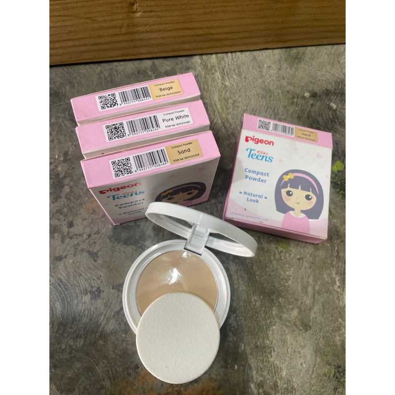 bedak pigeon teens compact powder