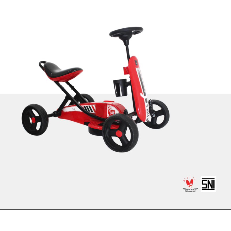 PREMIUM RIDE ON JUMBO MOBIL MOBILAN AKI GO KART GOKART bumper bombomcar race car anak setir pedal se