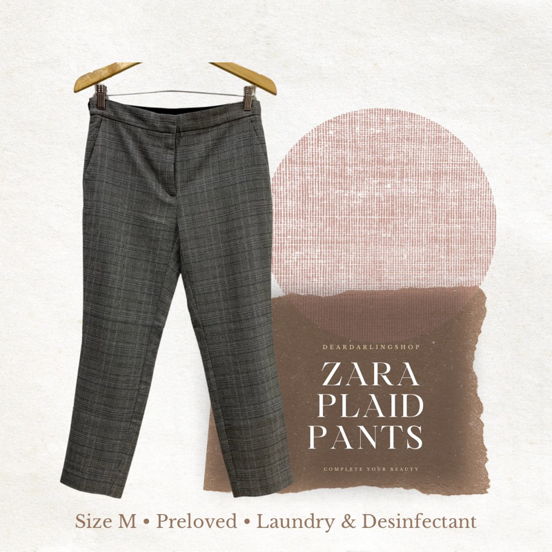 Zara Plaid Pants