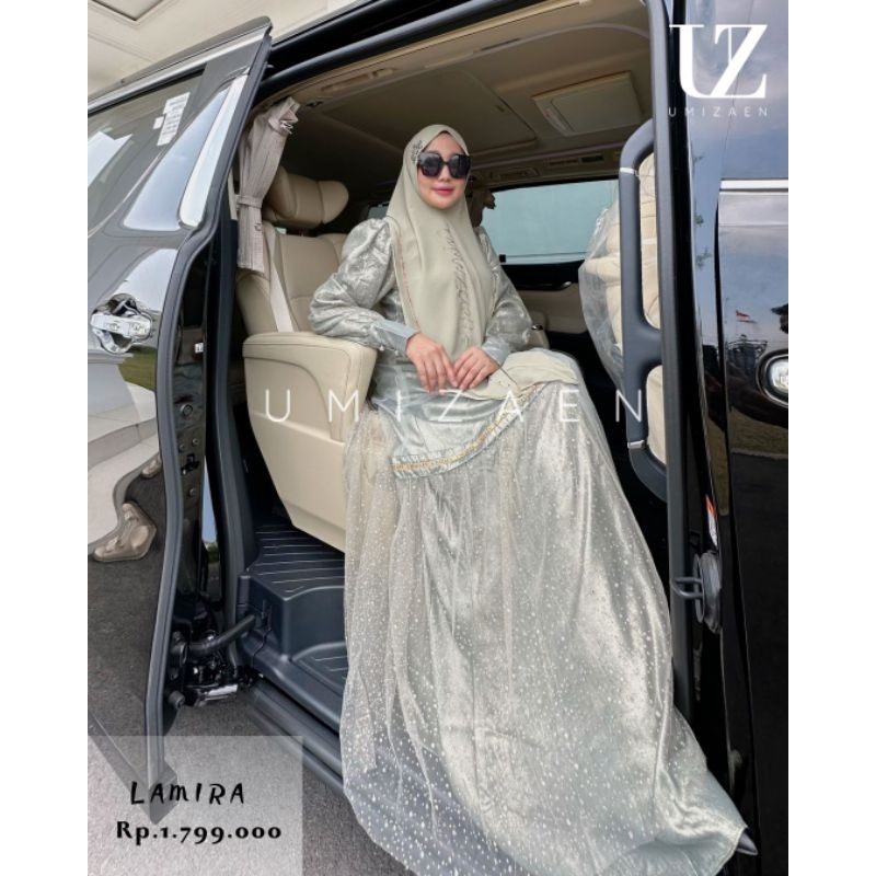 [UMIZAEN] GAMIS SYARI / DRESS SET " LAMIRA " By Umizaen Official