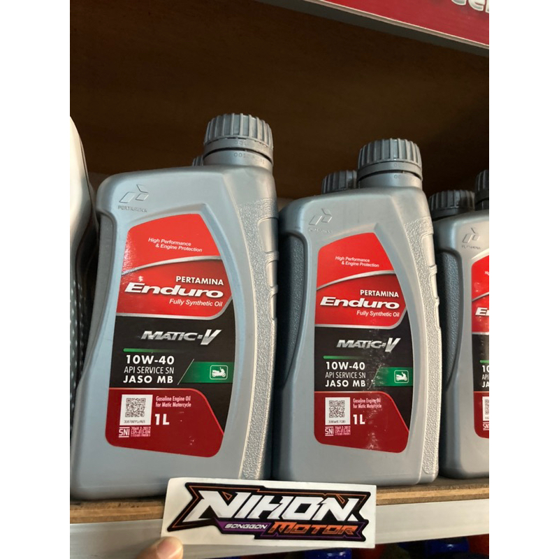 OLI NMAX PERTAMINA ENDURO MATIC V 1L ORIGINAL