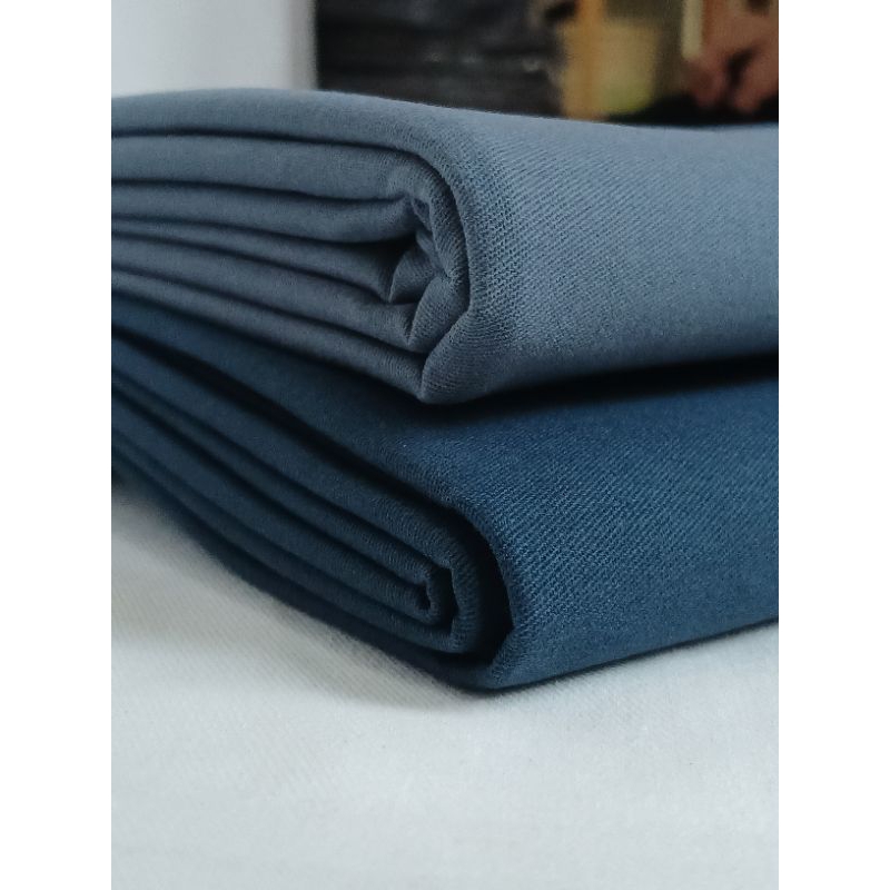 Kain twill katun bahan celana sisa export 125cm x 150cm