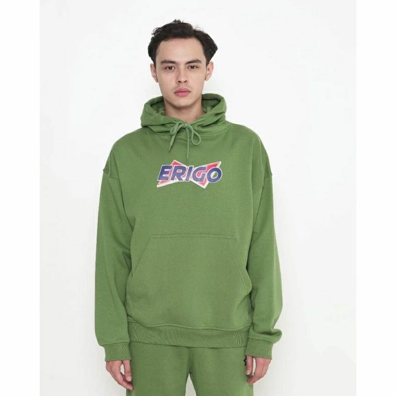 Erigo Outwear Unisex Hoodie Deluxe Green sz S