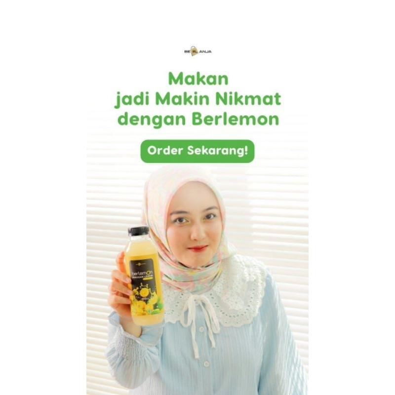 

BerLanja Berlemon 500ml | Perasan Lemon Asli