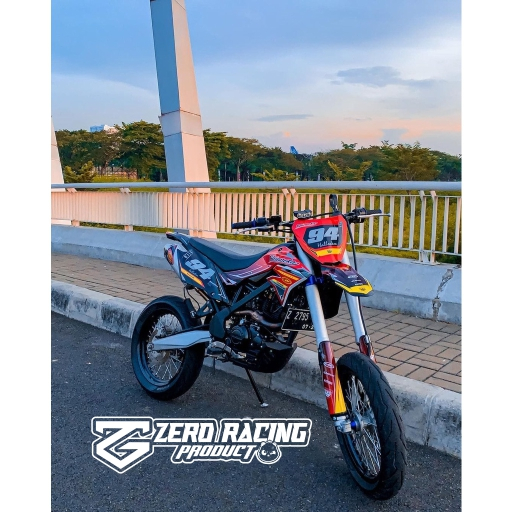 Decal dtracker merah hitam fullbody free custom design