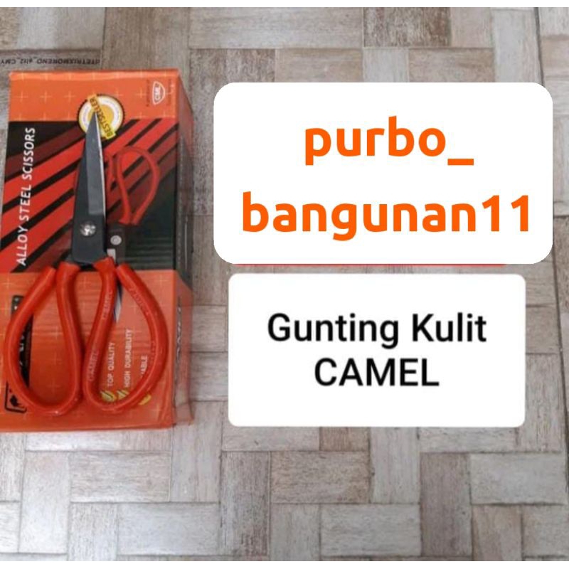 

Gunting Kulit Serbaguna Karet Seng Kain CAMEL