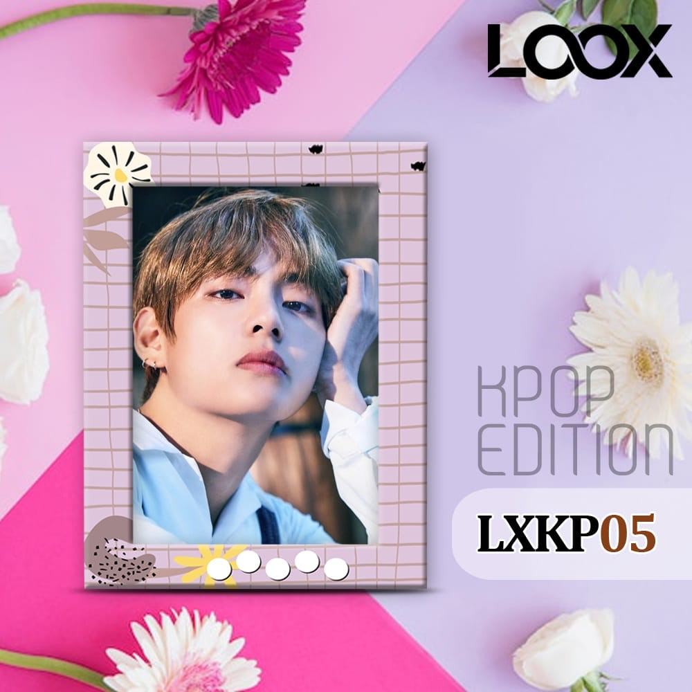 Bingkai Foto Minimalis 8R KPOP | Bingkai Foto Aestethic | Frame Foto | Frame Piagam