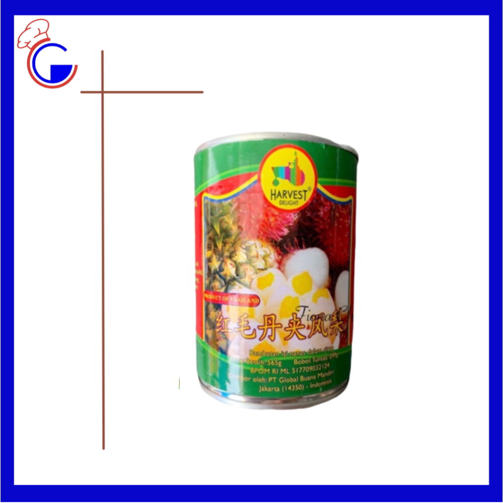 

Harvest Delight Rambutan Isi Nanas 565Gr