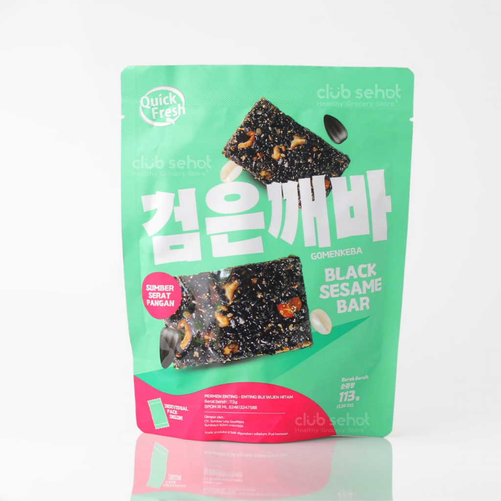 

Quick Fresh - Black sesame bar 113gr