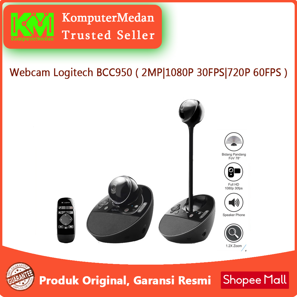 Webcam Logitech BCC950 ( 2MP|1080P 30FPS|720P 60FPS )