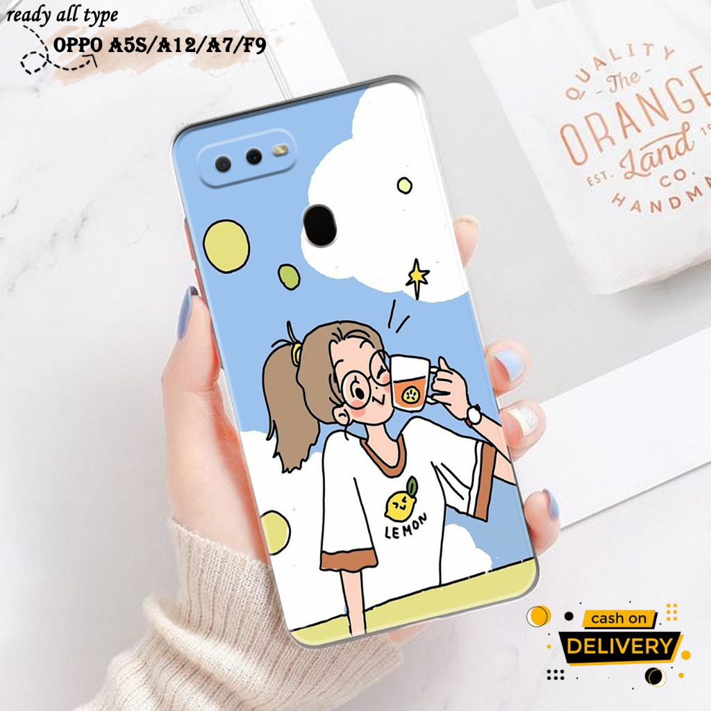 Case Hp Oppo A5S - Oppo A12 - Oppo A7 - Oppo A11K - justyce.id - Casing Motif - Hardcase Softcase - 