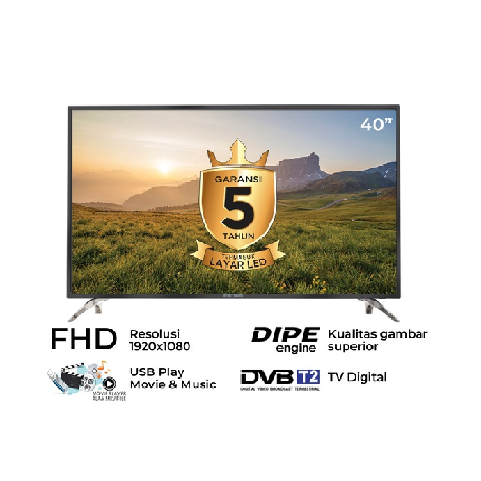 Polytron Digital TV 40″ PLD 40V8953