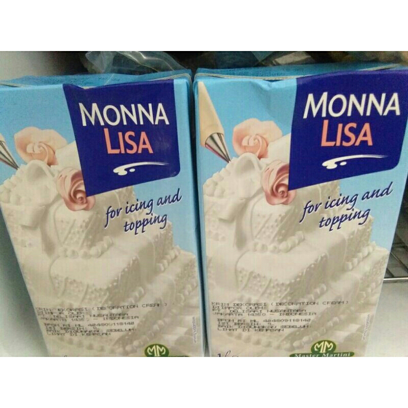 

WHIPPING CREAM MONNA LISA 1 LITER