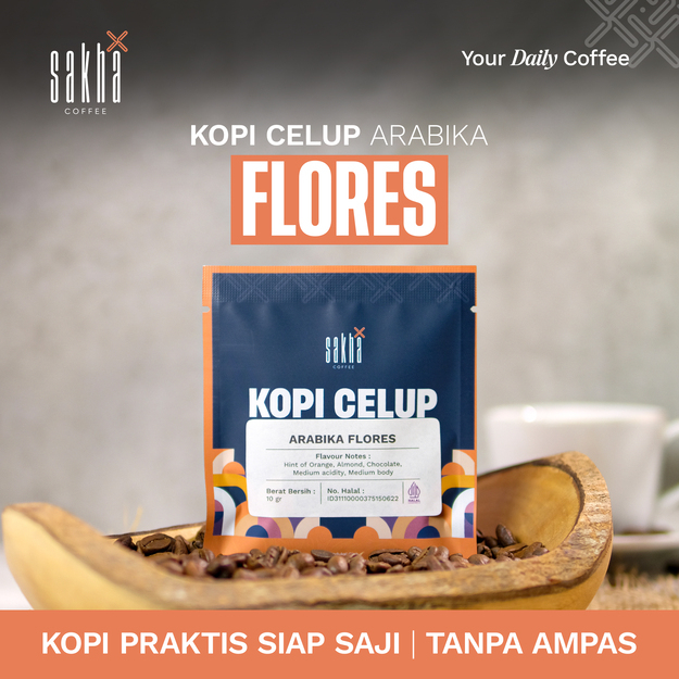 

Kopi Celup Arabika Flores Asli Murni Tanpa Ampas Tanpa Gula Coffee Instan